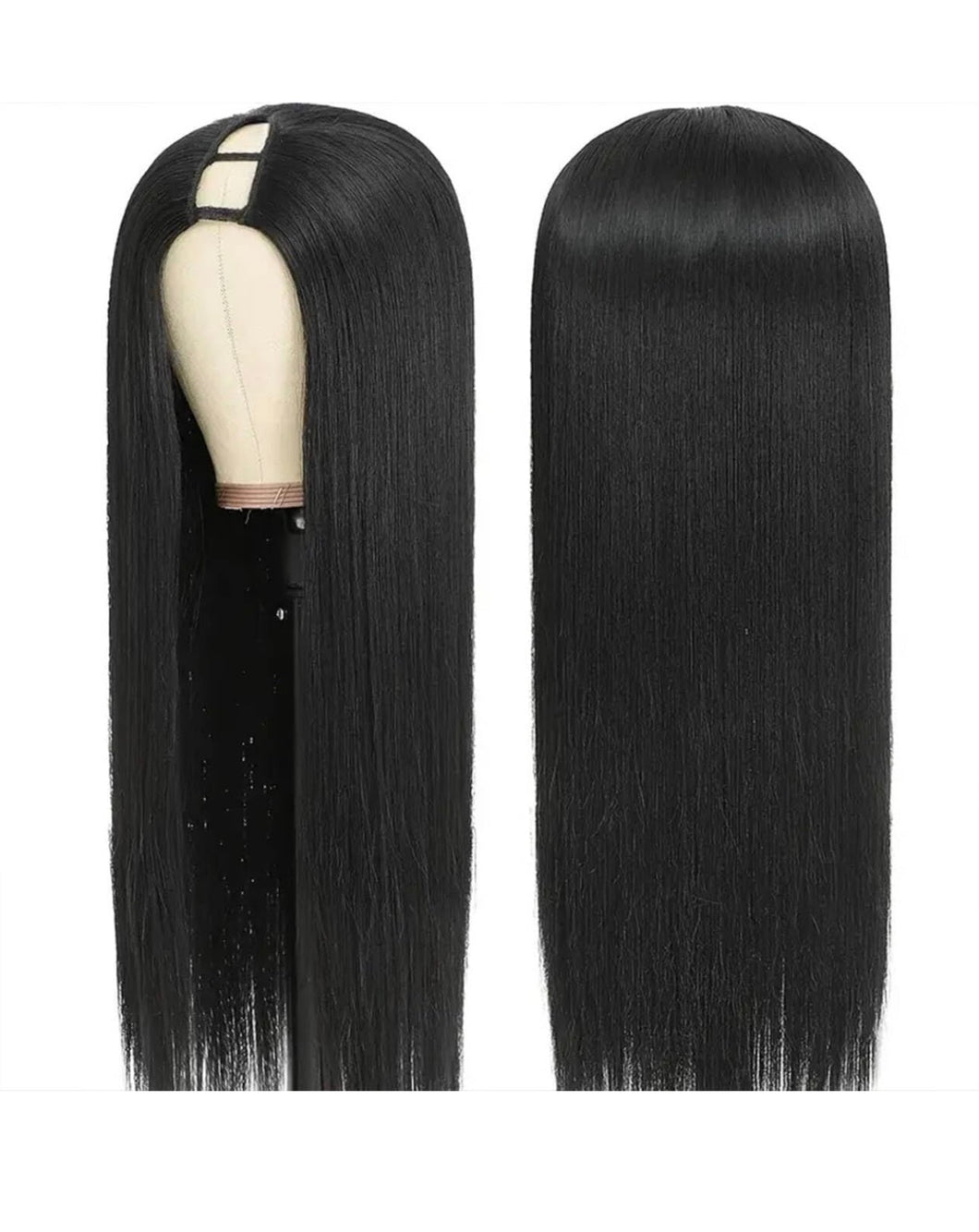 U Part Straight Wig