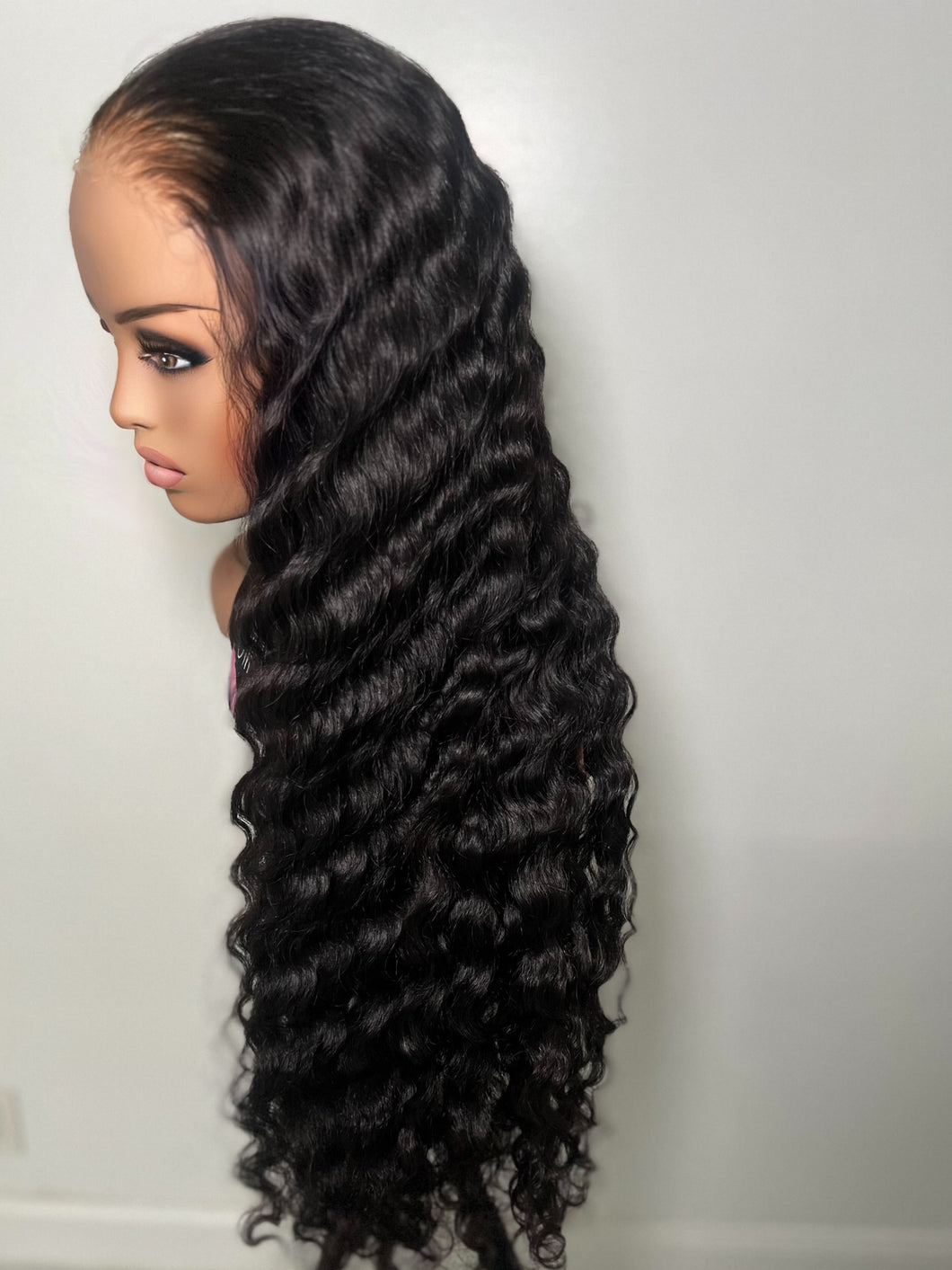 5x5 HD Closure Cambodian Curly Wig
